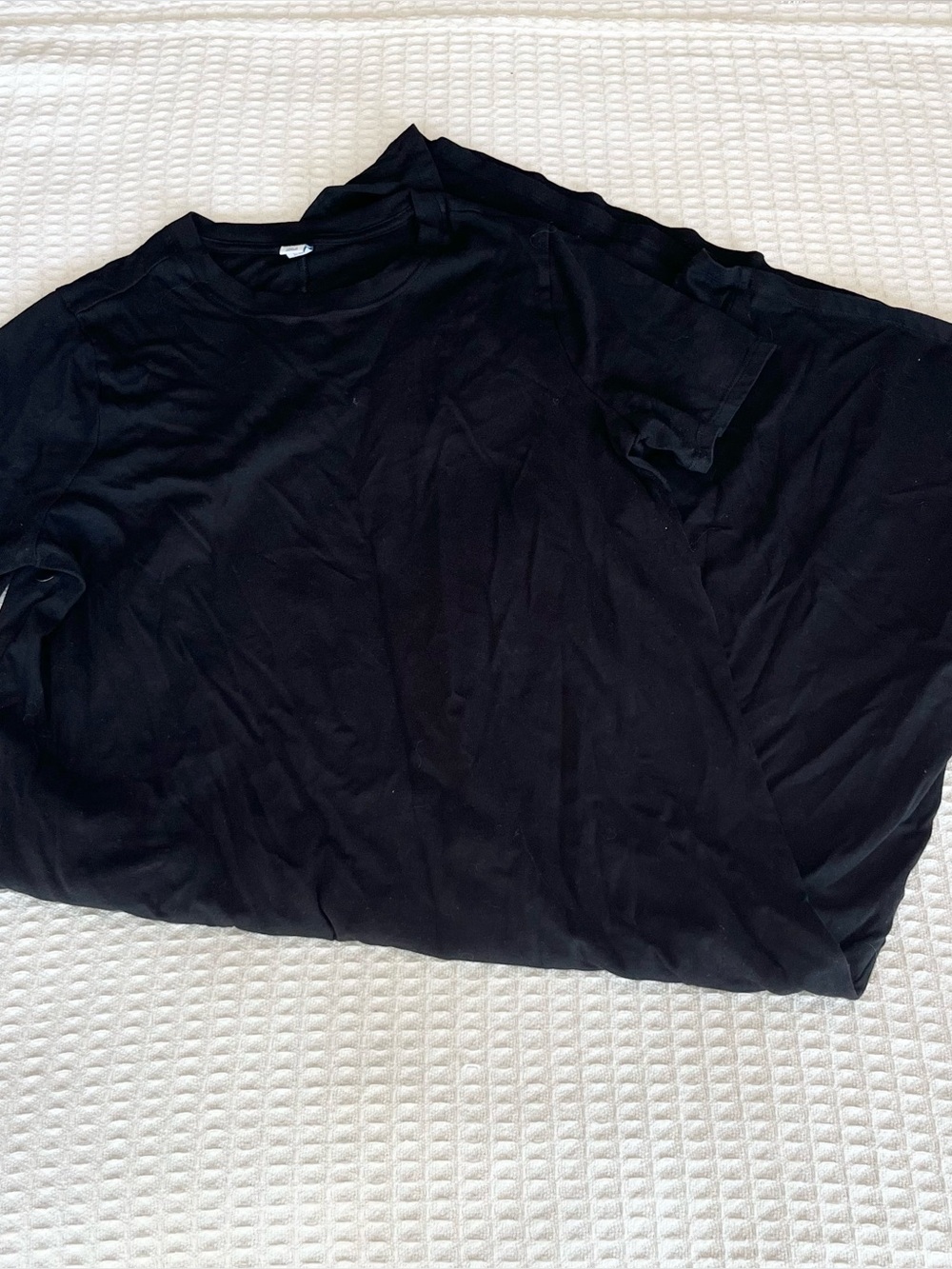 Old Navy short sleeve vintage maxi dress black size large